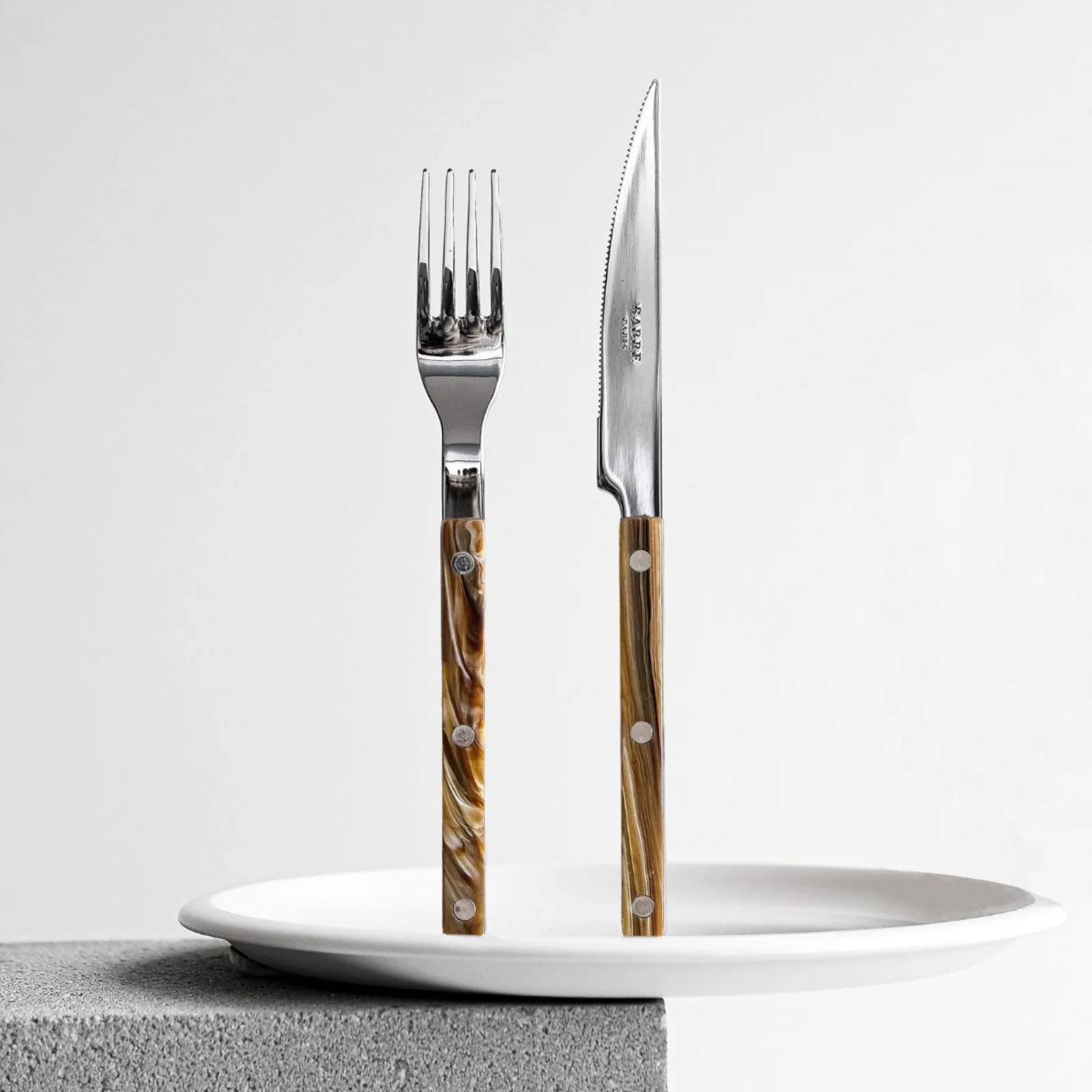 Bistrot Buffle, Effet Buffle - Set de 4 couverts de table - Image 3
