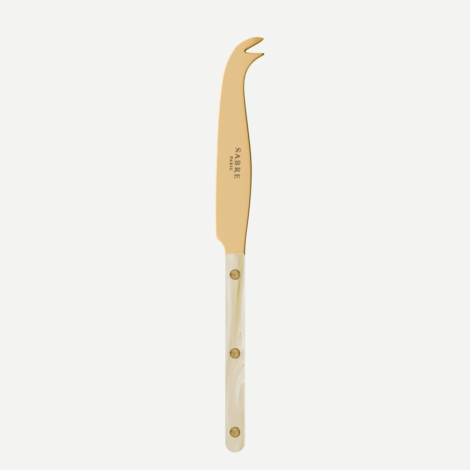 Bistrot Gold Corne, Effet Corne - Couteau à fromage GM