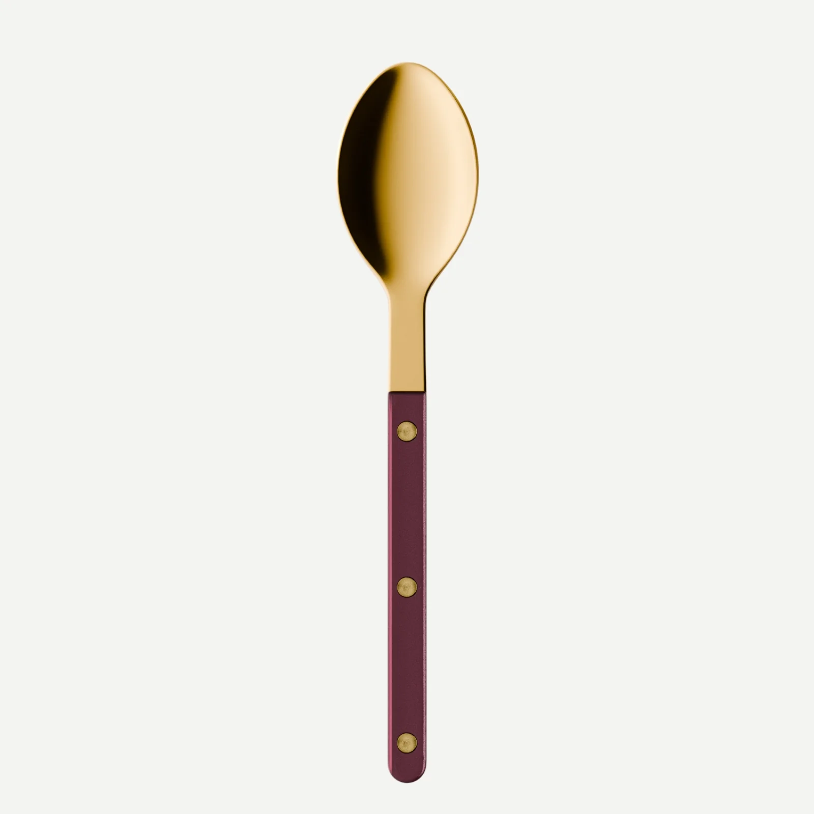 Bistrot Gold Pearly, Aubergine - Cuillère à soupe