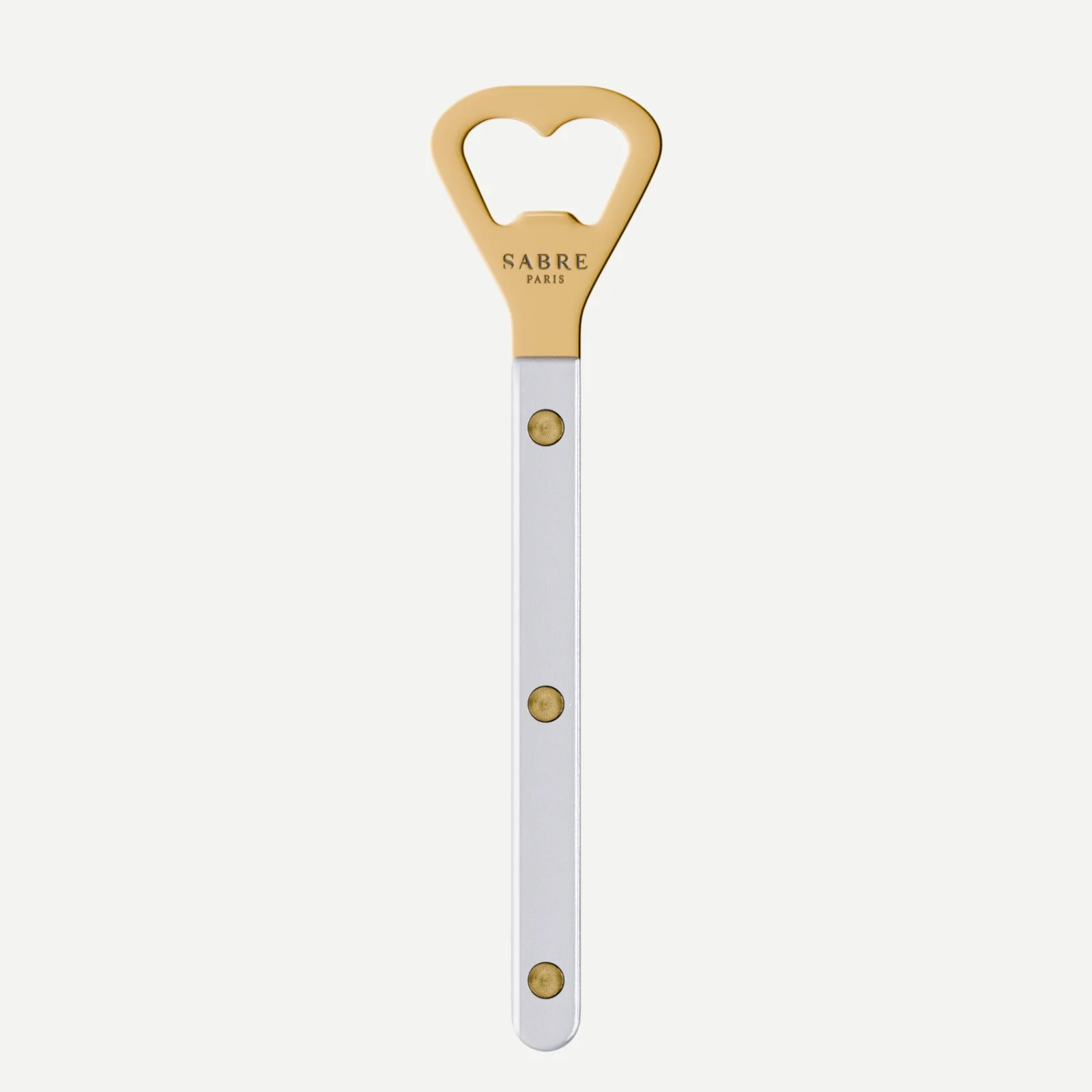 Bistrot Gold Pearly, Blanc - Décapsuleur