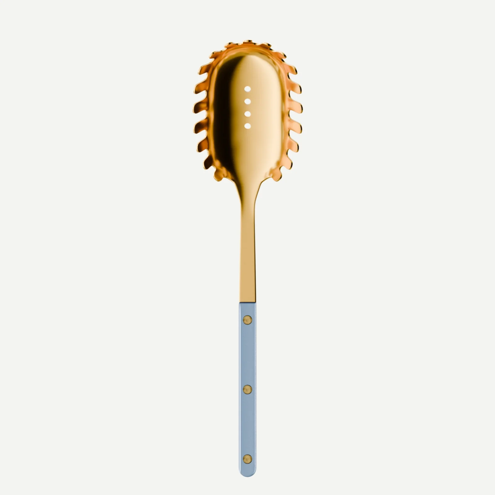 Bistrot Gold Pearly, Bleu clair - Cuillère à spaghetti
