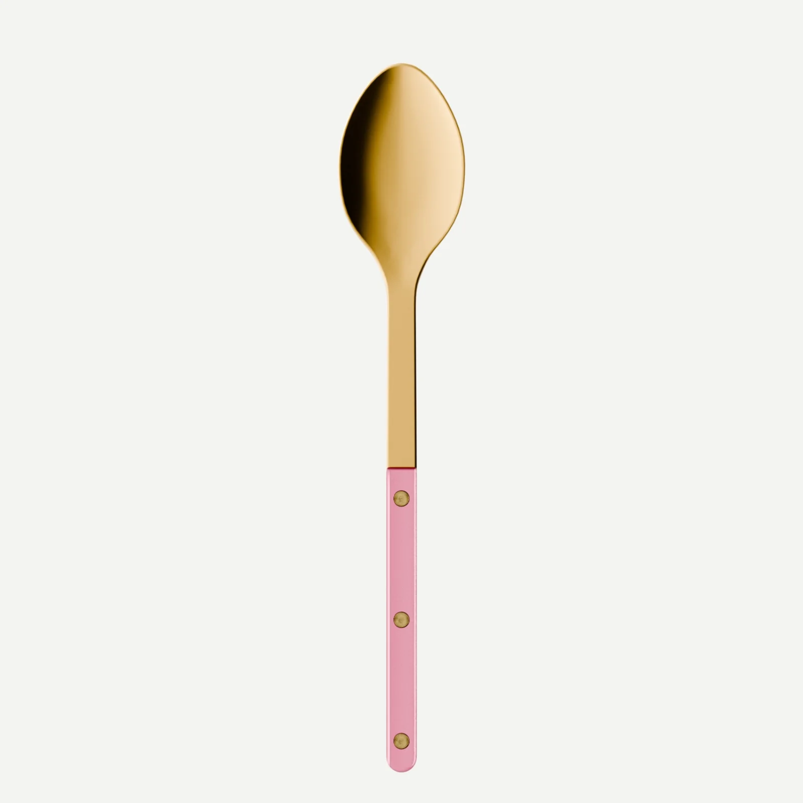 Bistrot Gold Pearly, Rose dragée - Cuillère de service