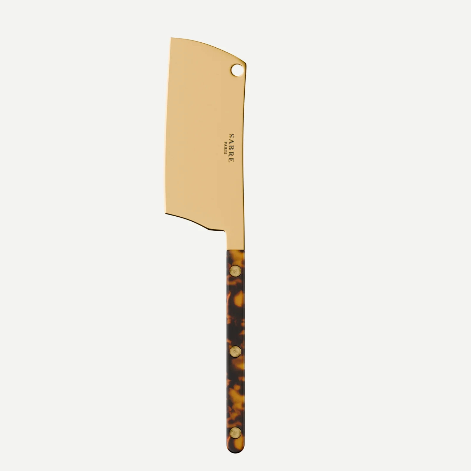 Bistrot Gold Tortue, Effet Écaille - Couperet à fromage
