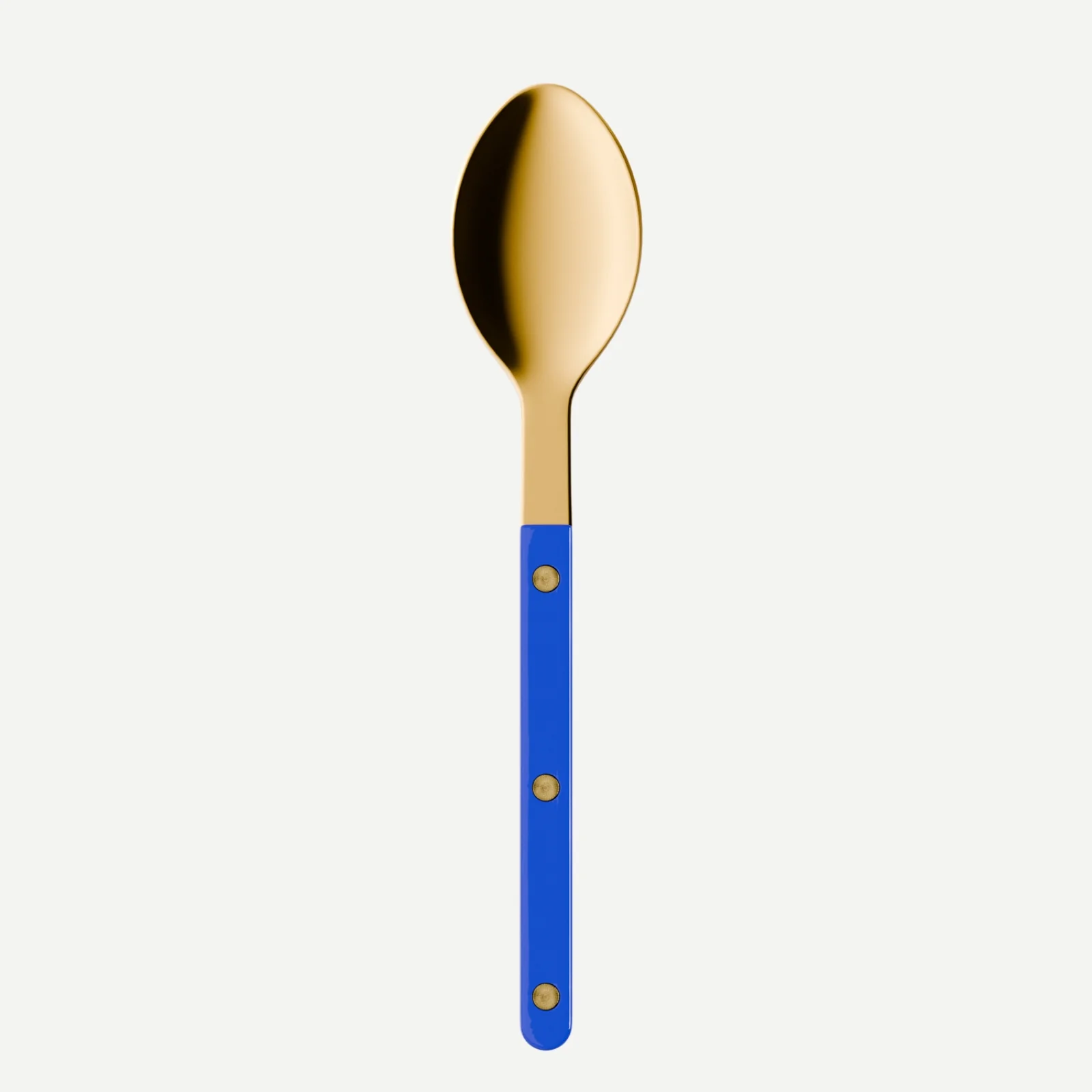 Bistrot Gold Uni, Bleu outremer - Cuillère à soupe