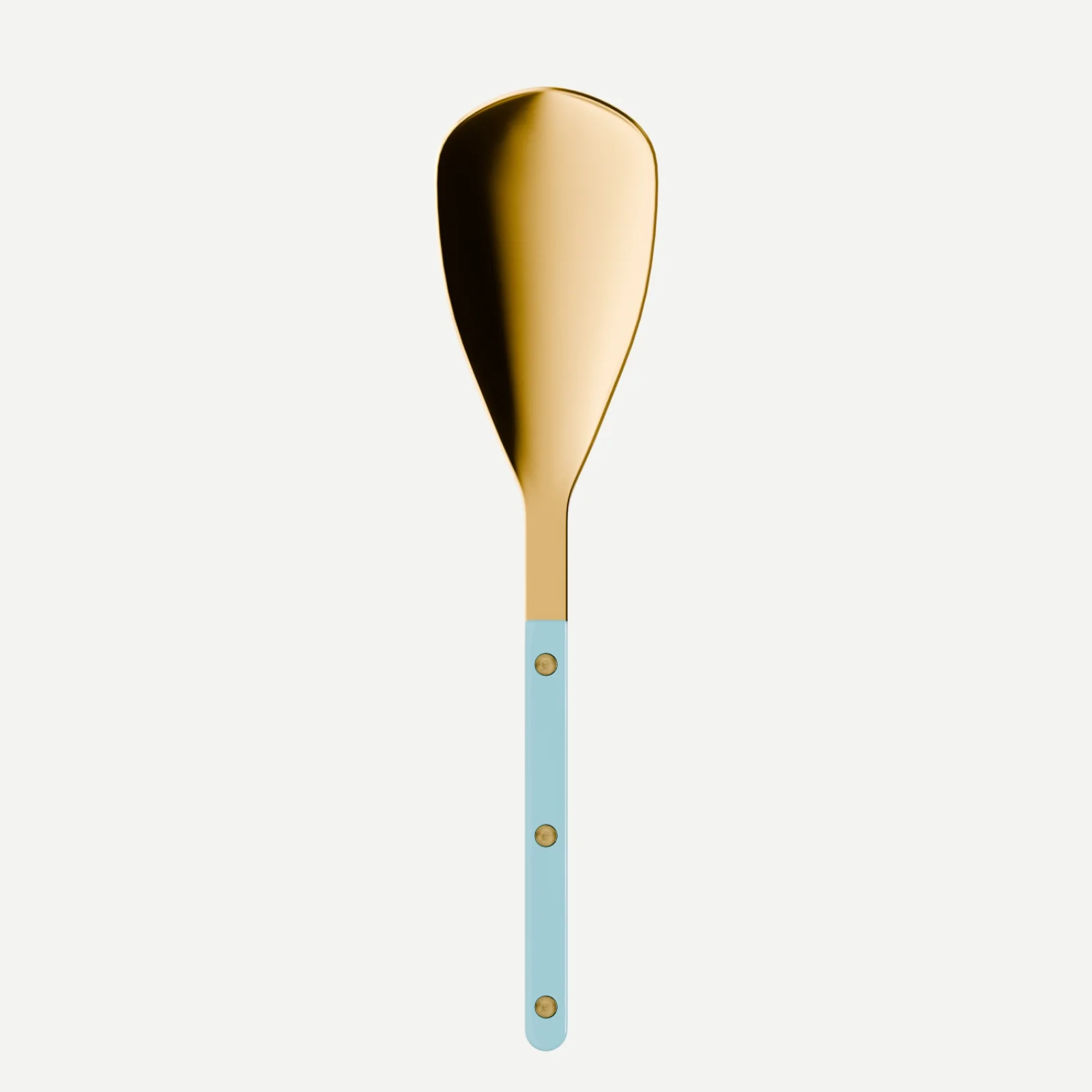 Bistrot Gold Uni, Bleu pastel - Cuillère à riz