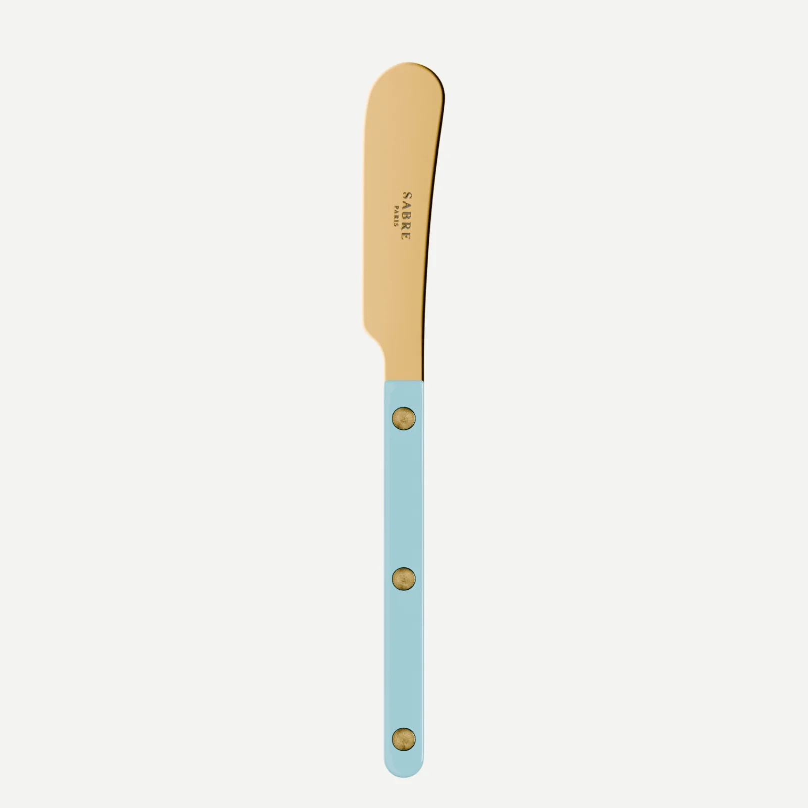 Bistrot Gold Uni, Bleu pastel - Tartineur