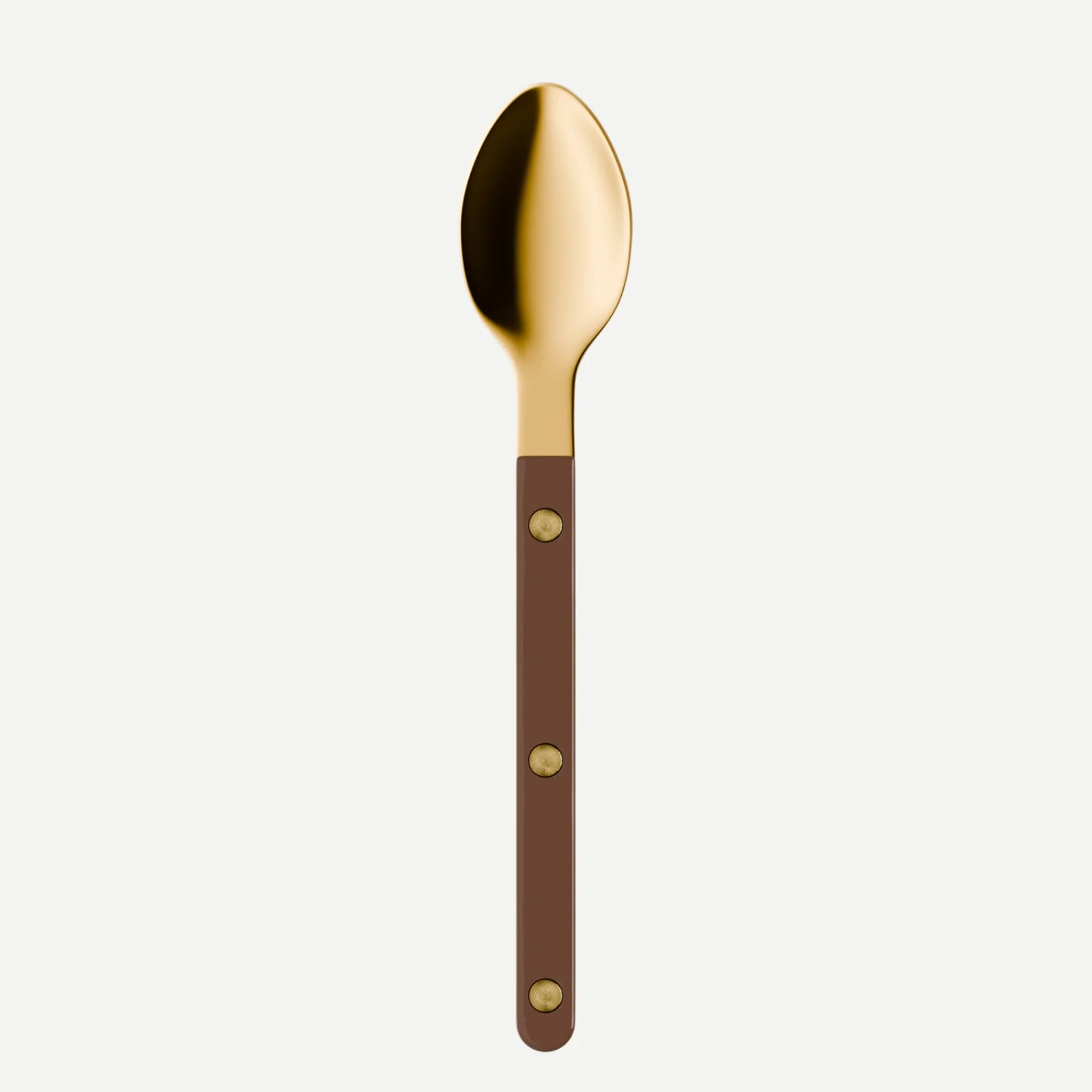 Bistrot Gold Uni, Chocolat - Cuillère à expresso