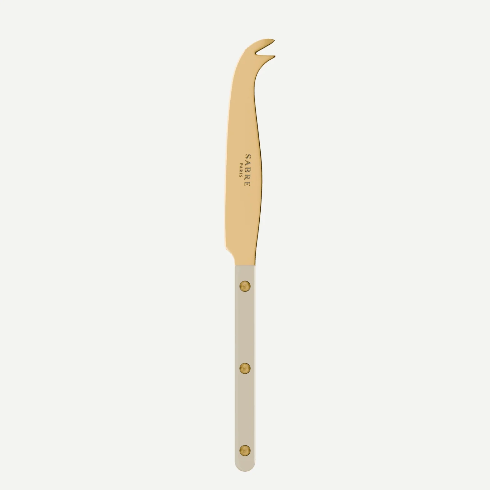 Bistrot Gold Uni, Mastic - Couteau à fromage GM