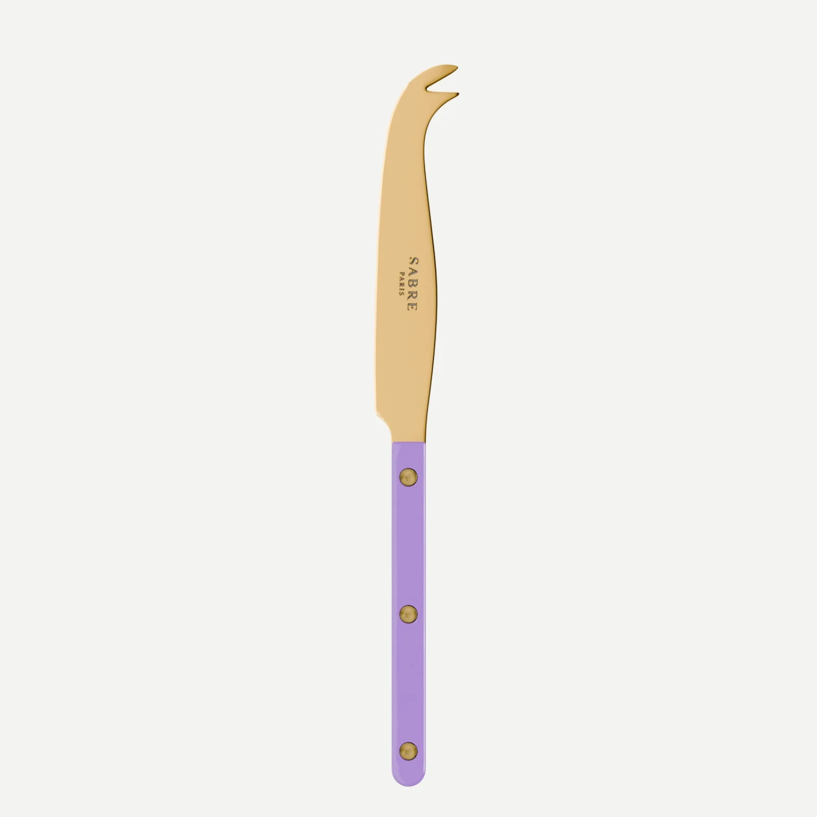 Bistrot Gold Uni, Mauve - Couteau à fromage GM