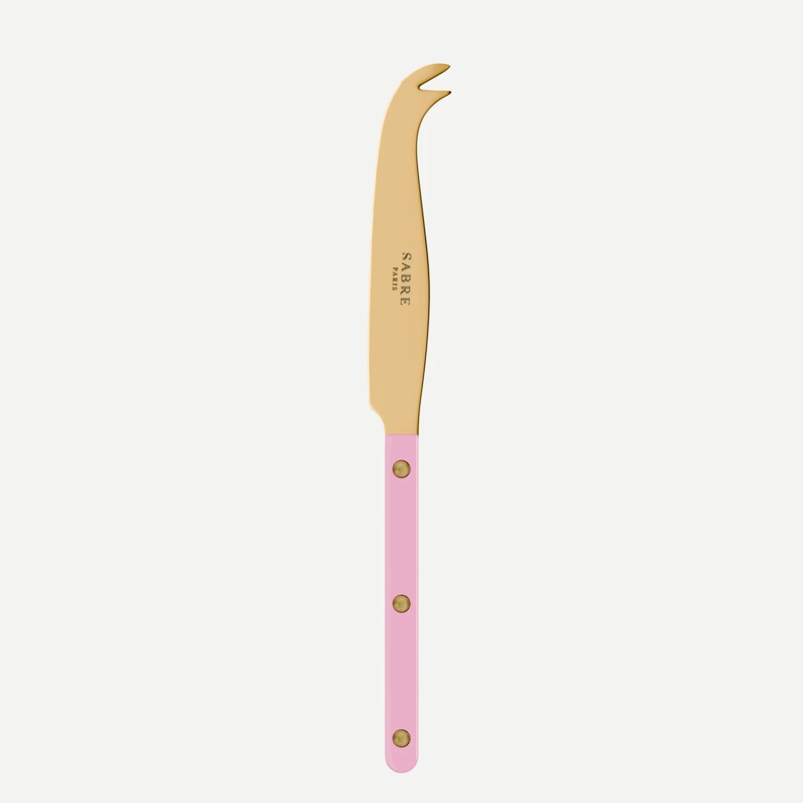 Bistrot Gold Uni, Rose - Couteau à fromage GM
