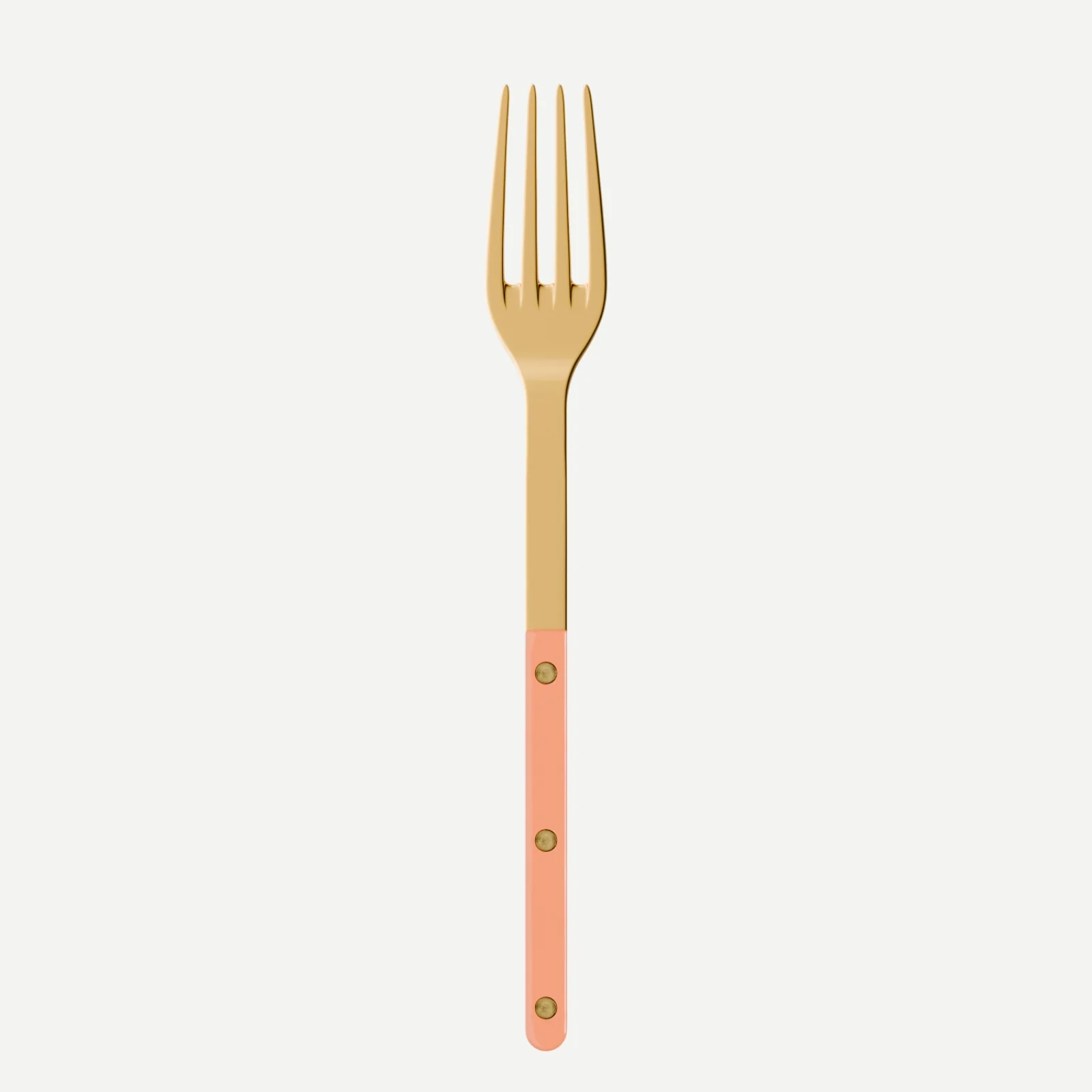Bistrot Gold Uni, Rose nude - Fourchette de service