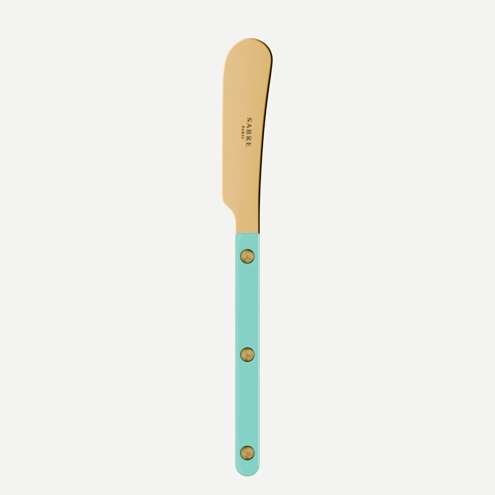 Bistrot Gold Uni, Turquoise - Tartineur