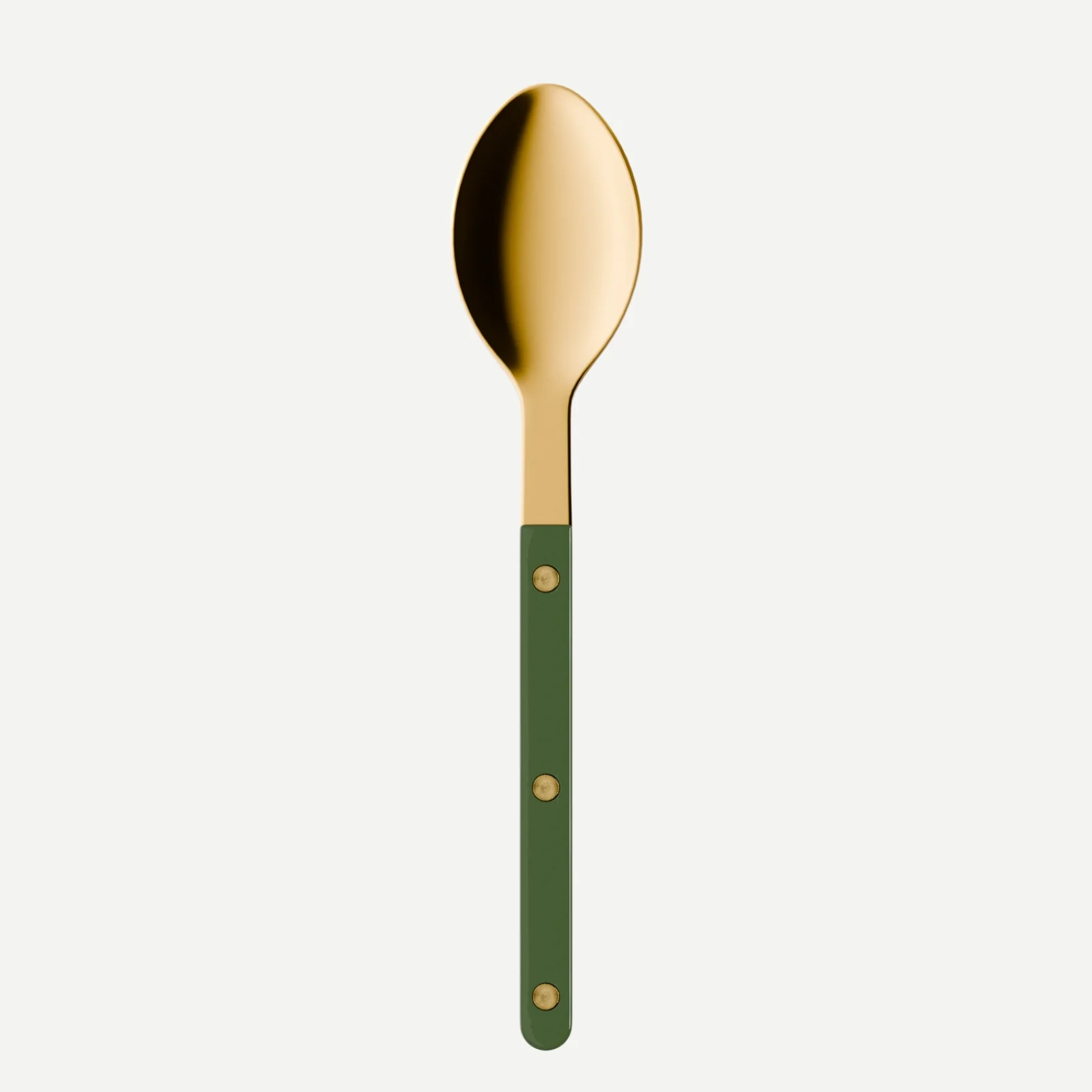 Bistrot Gold Uni, Vert - Cuillère à soupe