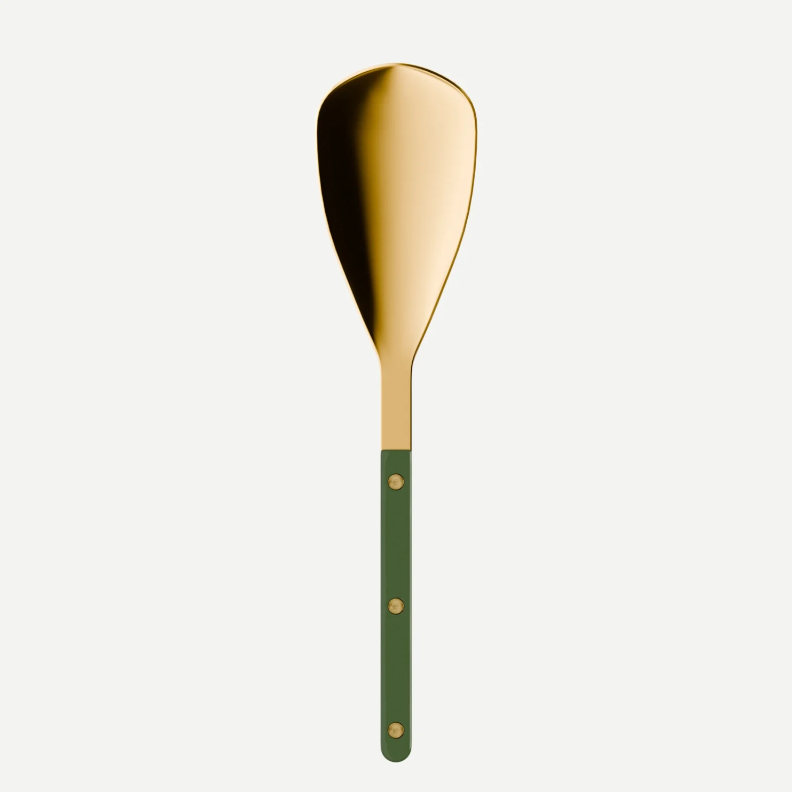 Bistrot Gold Uni, Vert - Cuillère à riz