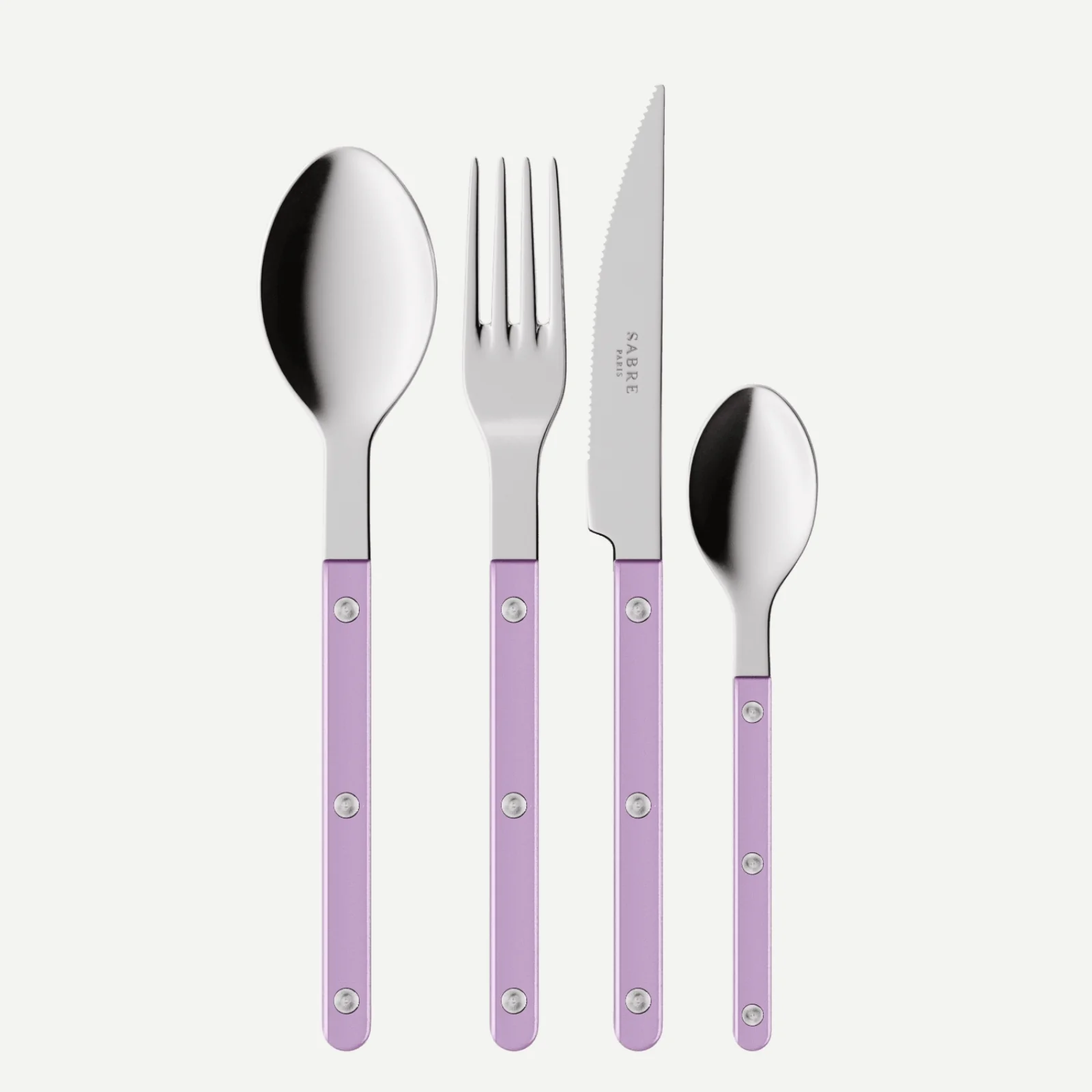 Bistrot Pearly, Lilas - Ménagère 24 pièces