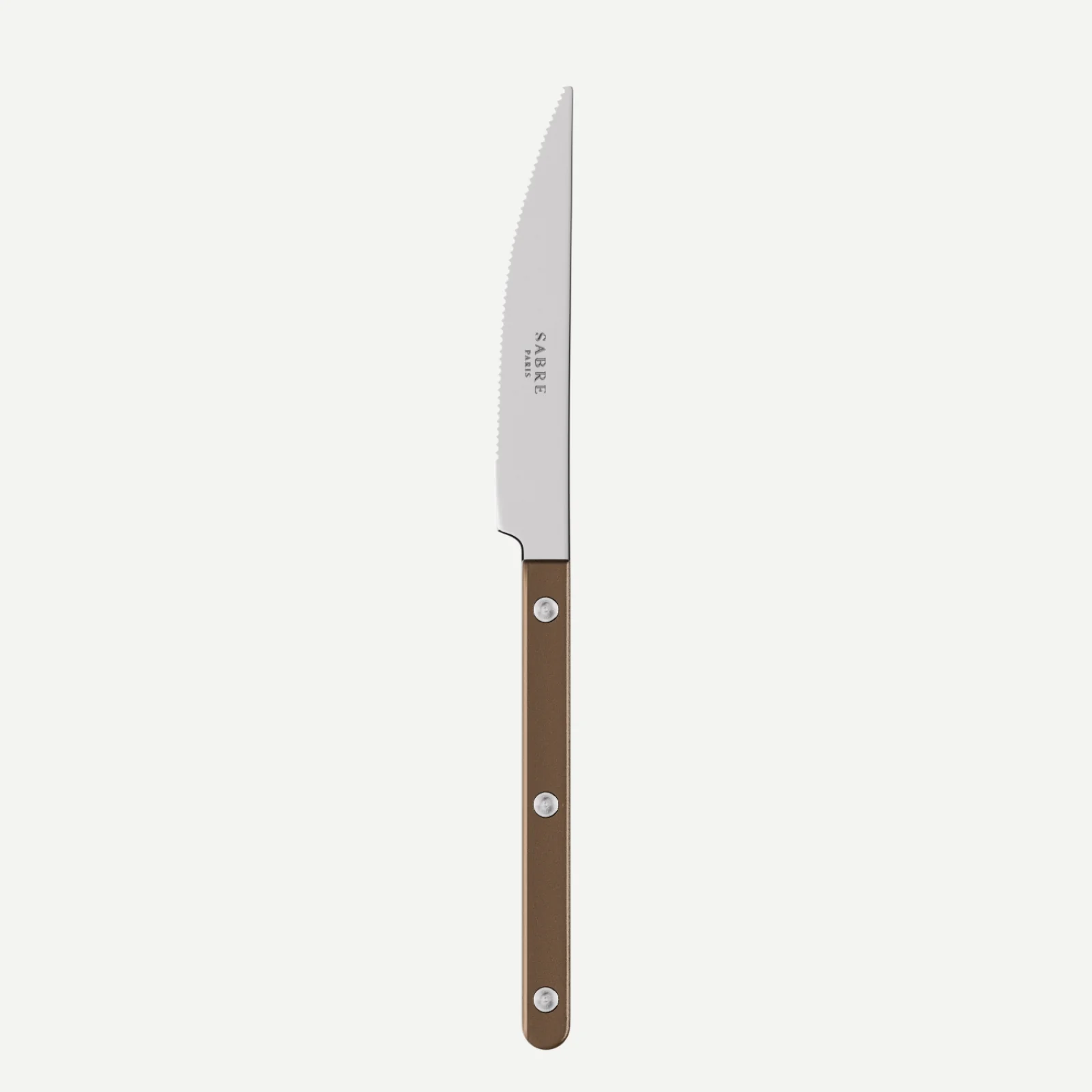 Bistrot Pearly, Marron - Couteau de table
