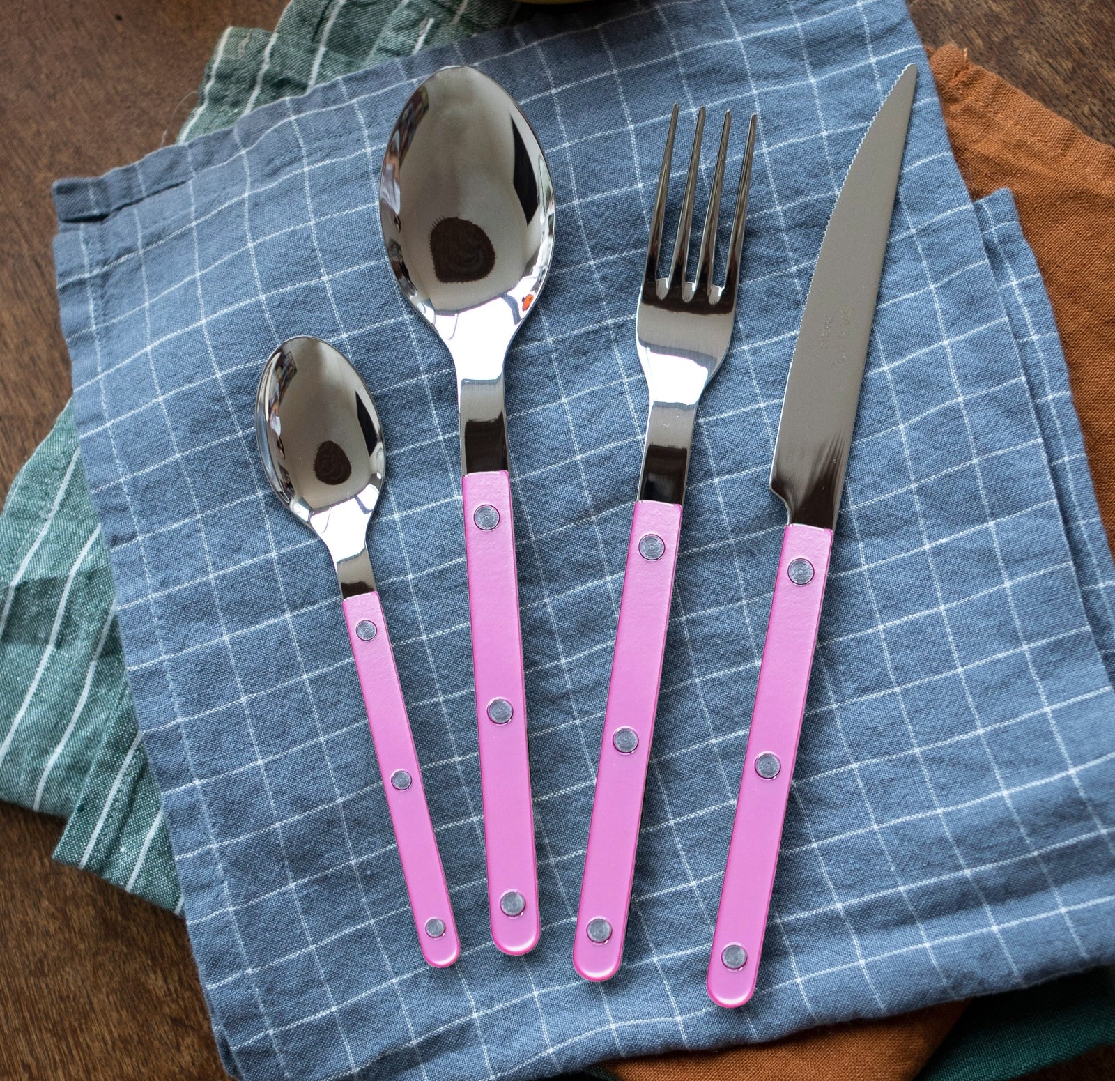 Bistrot Pearly, Rose - Couteau de table - Image 2