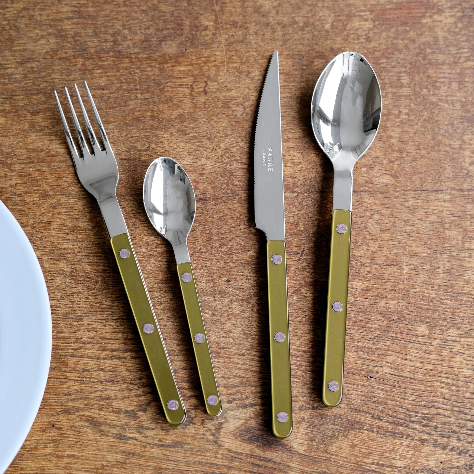 Bistrot Pearly, Tilleul - Fourchette de table - Image 2