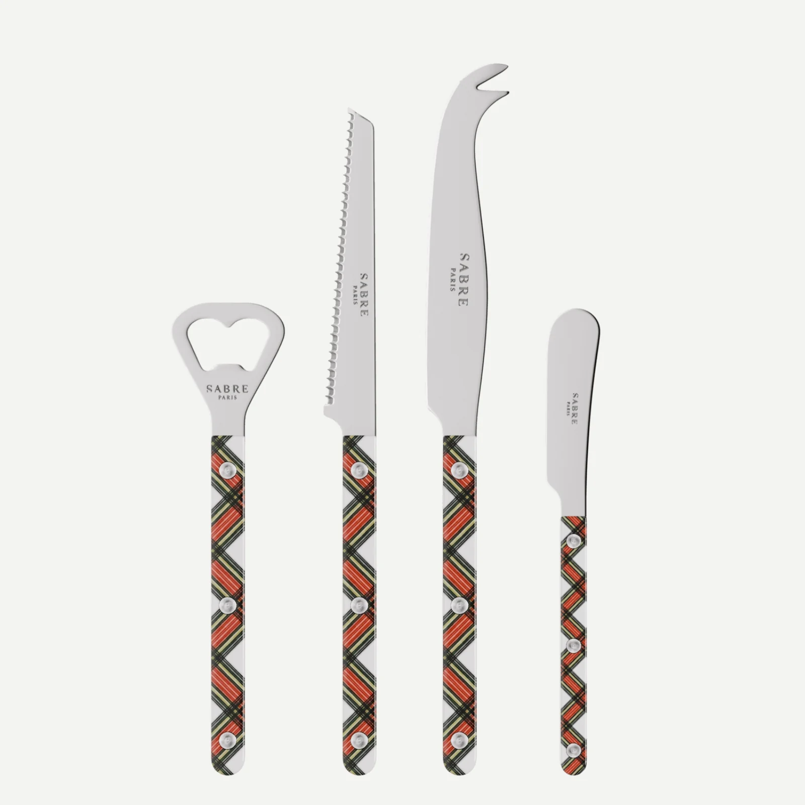Bistrot Tartan, Blanc - Set apéro Bistrot
