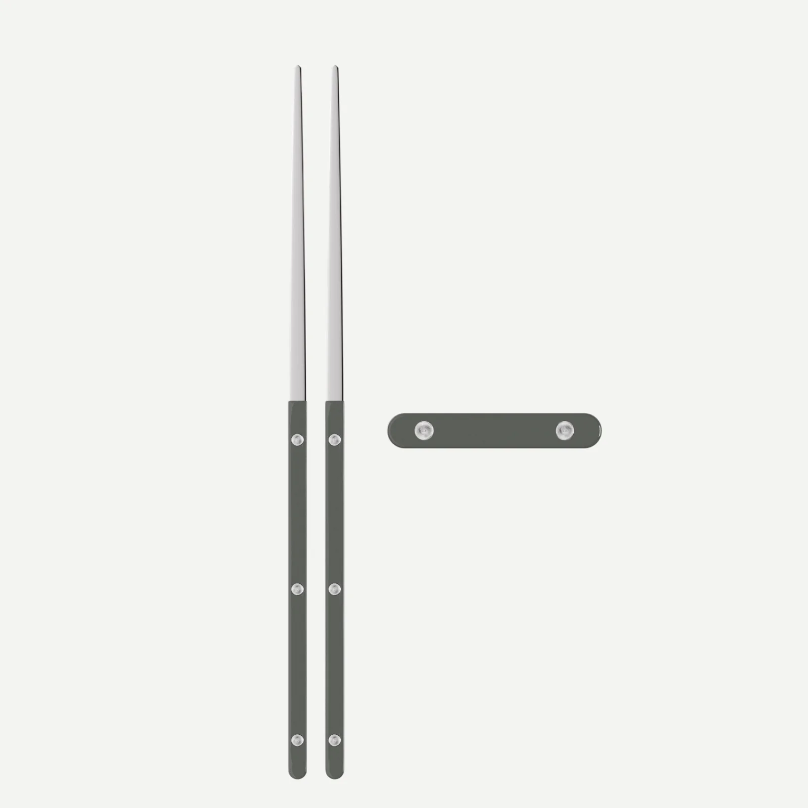 Bistrot Uni, Anthracite - Set baguettes