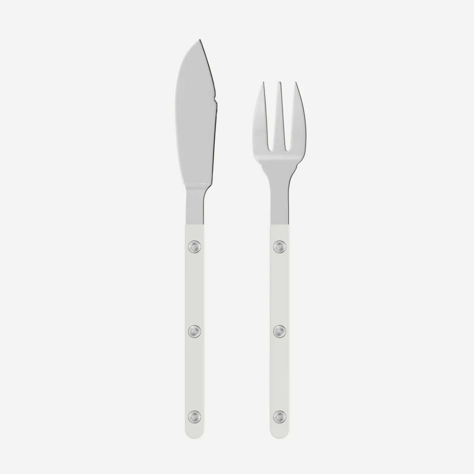 Bistrot Uni, Blanc - Couverts à poisson