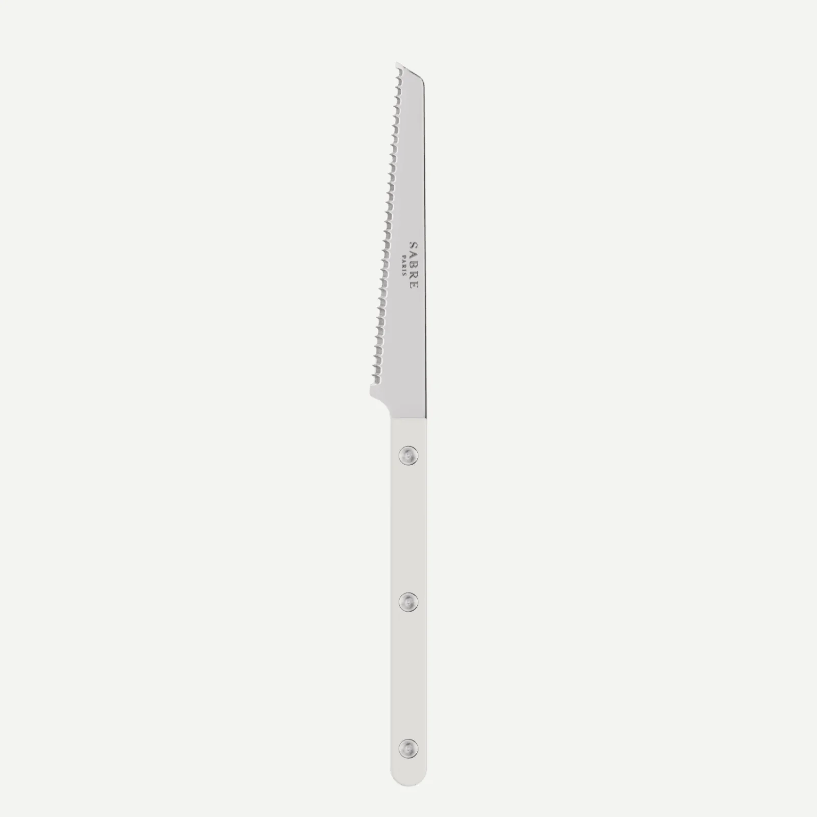 Bistrot Uni, Blanc - Couteau à tomate