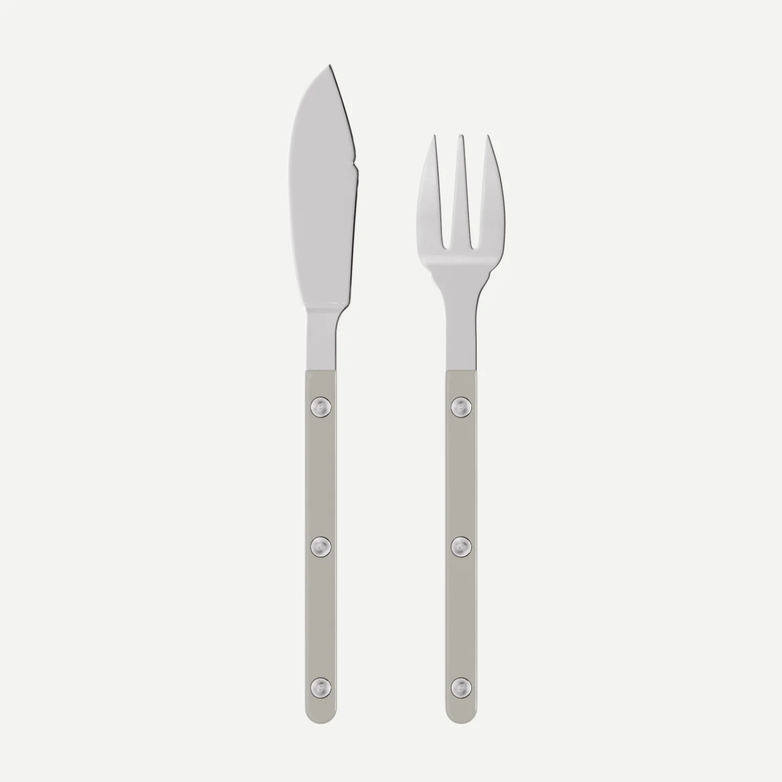 Bistrot Uni, Gris - Couverts à poisson