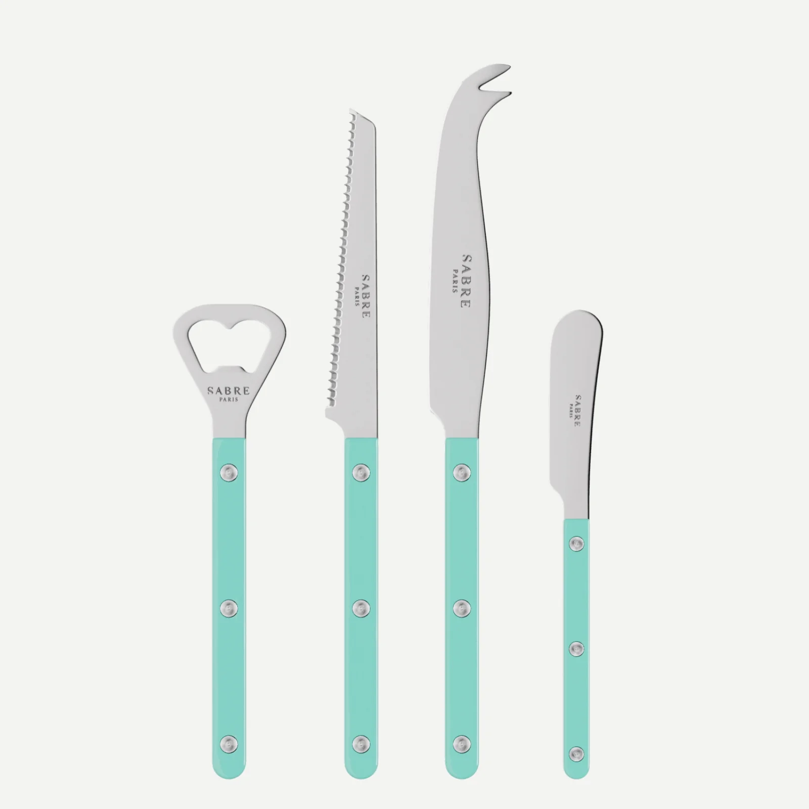 Bistrot Uni, Turquoise - Set apéro Bistrot