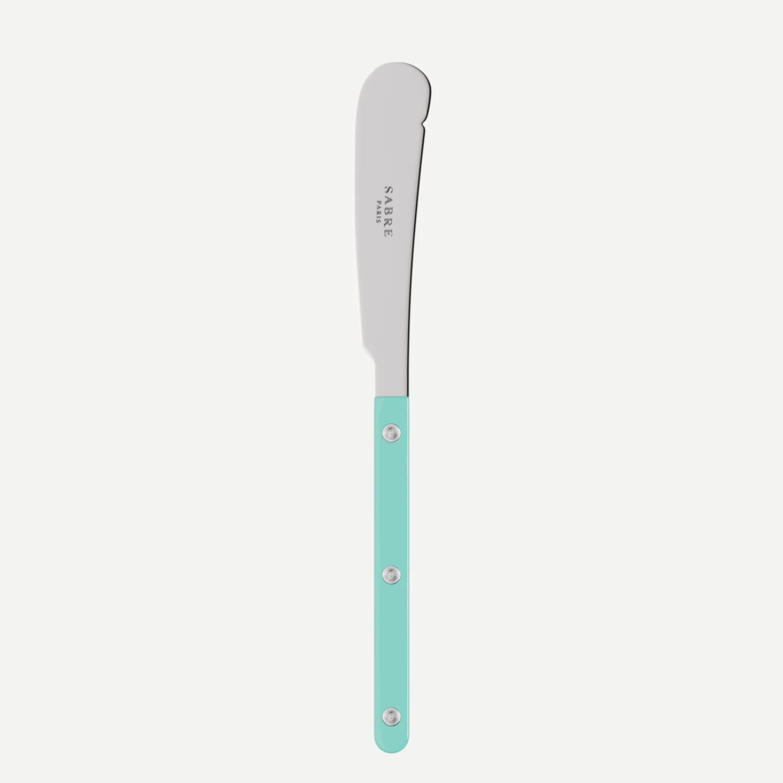 Bistrot Uni, Turquoise - Couteau à beurre