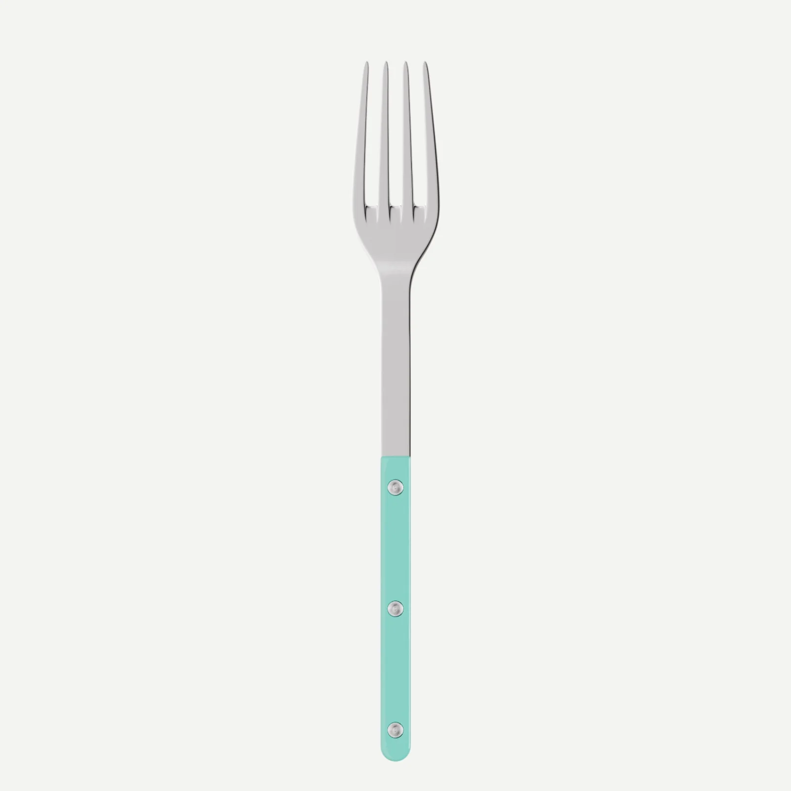 Bistrot Uni, Turquoise - Fourchette de service