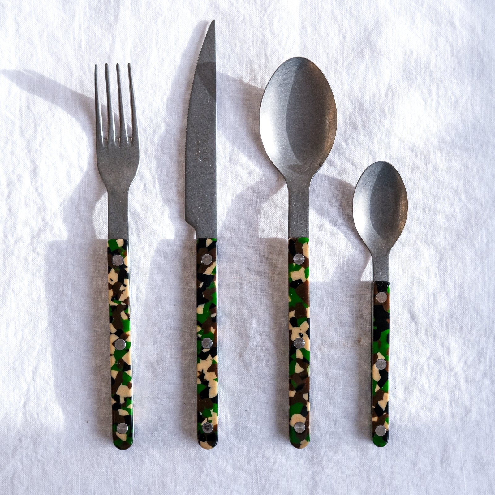 Bistrot Vintage Camouflage, Camouflage - Ménagère 24 pièces - Image 3