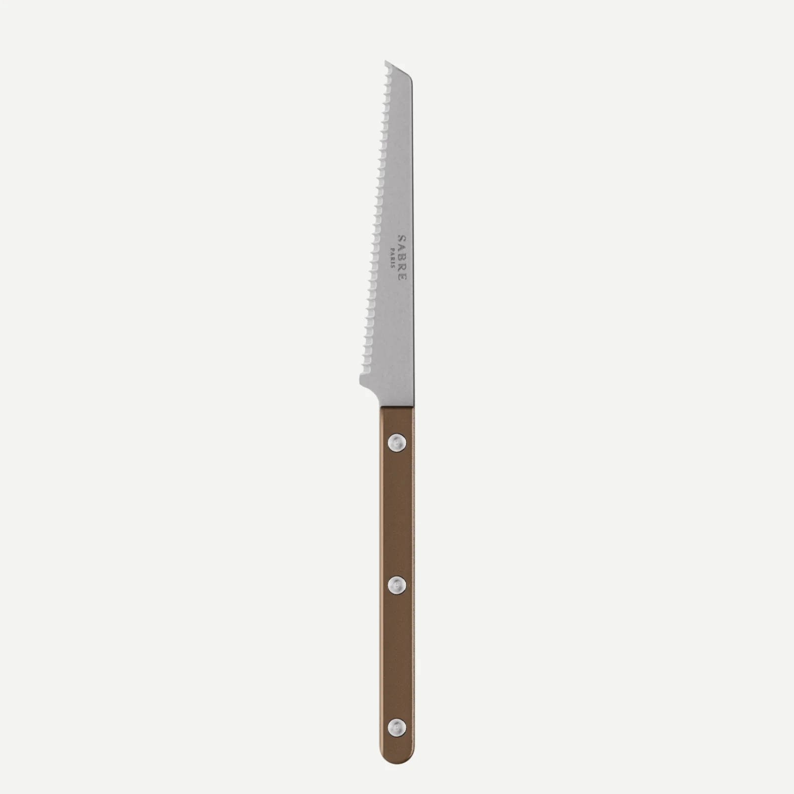 Bistrot Vintage Pearly, Marron - Couteau à tomate