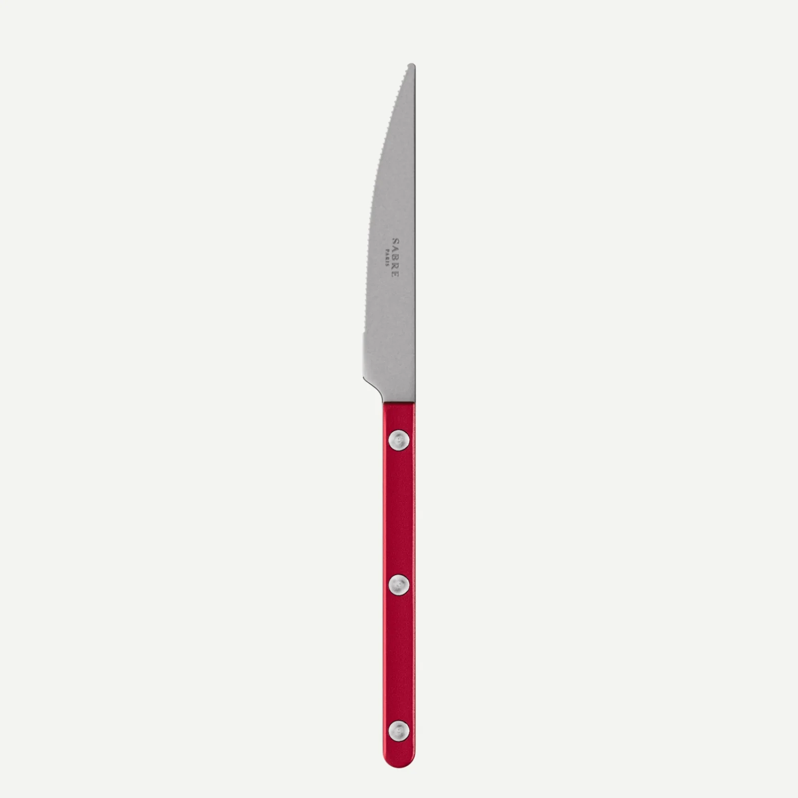 Bistrot Vintage Pearly, Rouge - Couteau à dessert