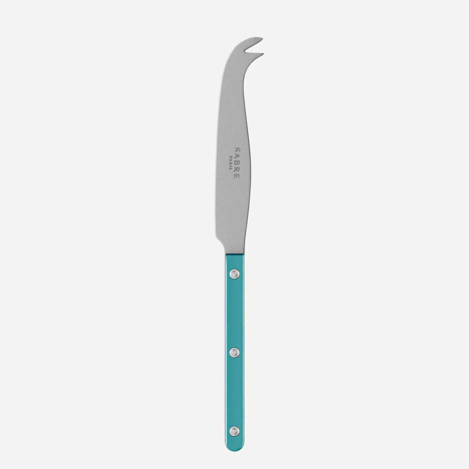 Bistrot Vintage Pearly, Turquoise - Couteau à fromage GM