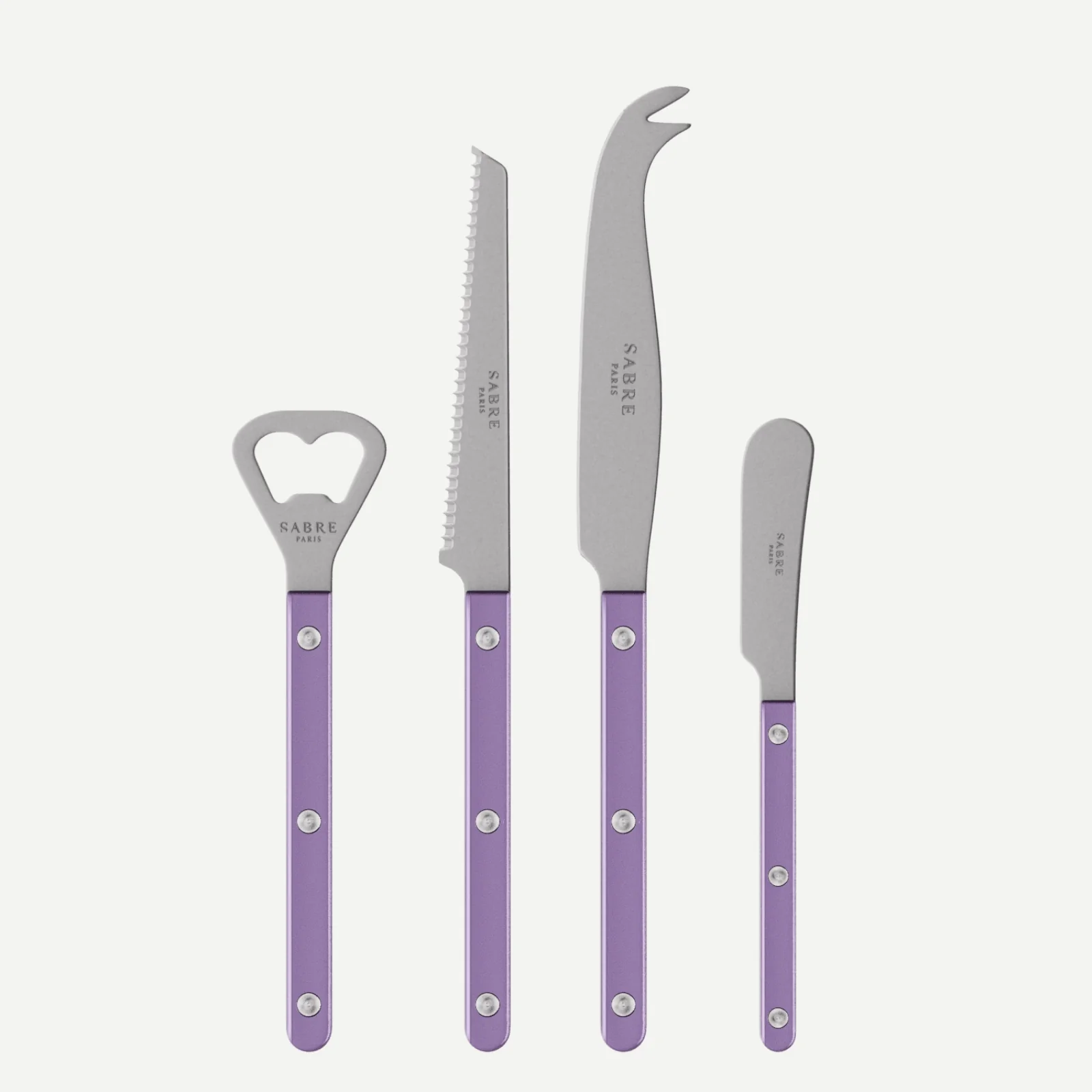 Bistrot Vintage Pearly, Violet - Set apéro Bistrot