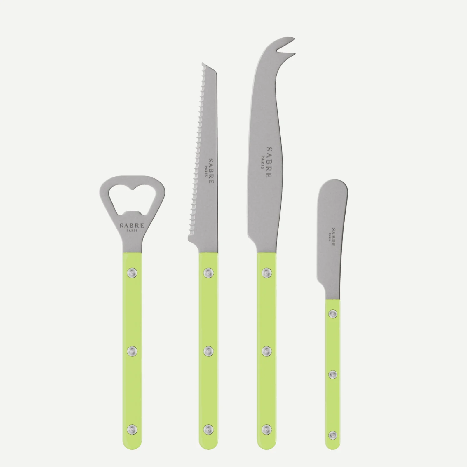 Bistrot Vintage Uni, Lime - Set apéro Bistrot