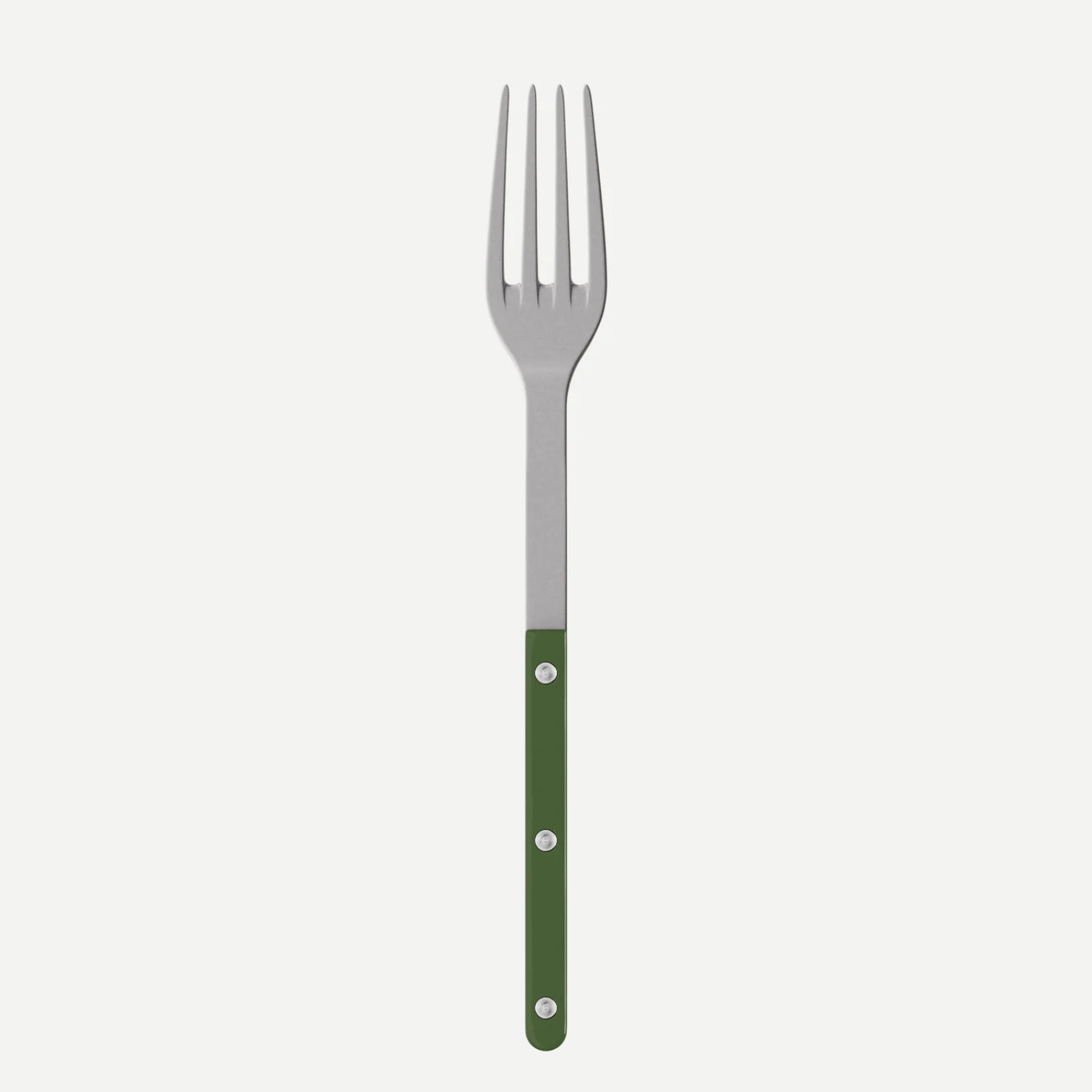 Bistrot Vintage Uni, Vert - Fourchette de service